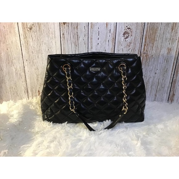 kate spade Bags Kate Spade Gold Coast Maryanne Quilted Black